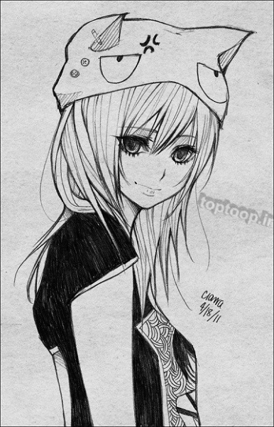  100 عکس نقاشی دخترانه جدید آسان