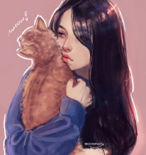  100 عکس نقاشی دخترانه جدید آسان