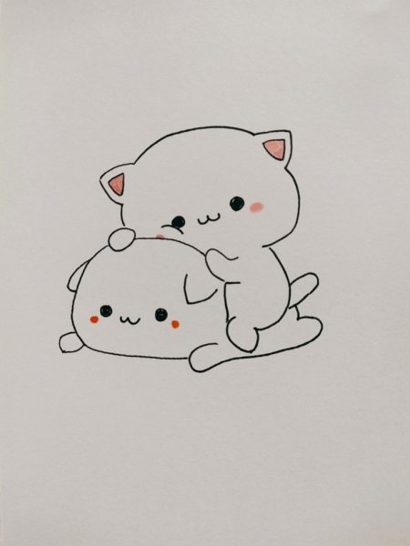  68 عکس نقاشی کیوت دخترانه گوگولی