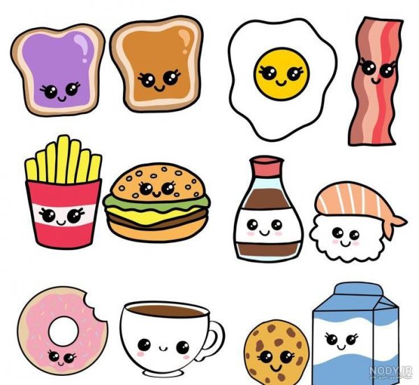  65 عکس نقاشی کیوت آسان