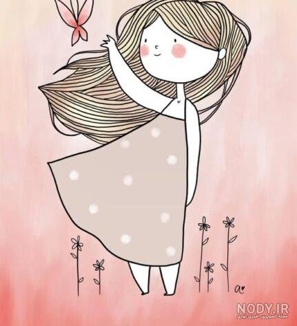  65 عکس نقاشی کیوت آسان