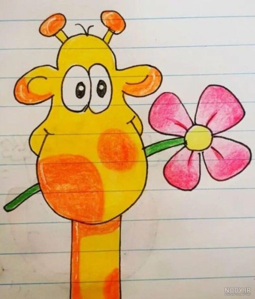  65 عکس نقاشی کیوت آسان