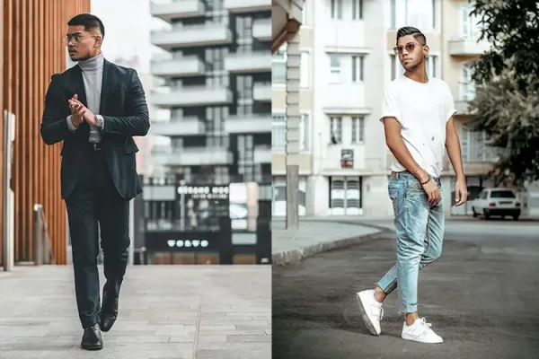  ژست عکاسی مردانه ایستاده