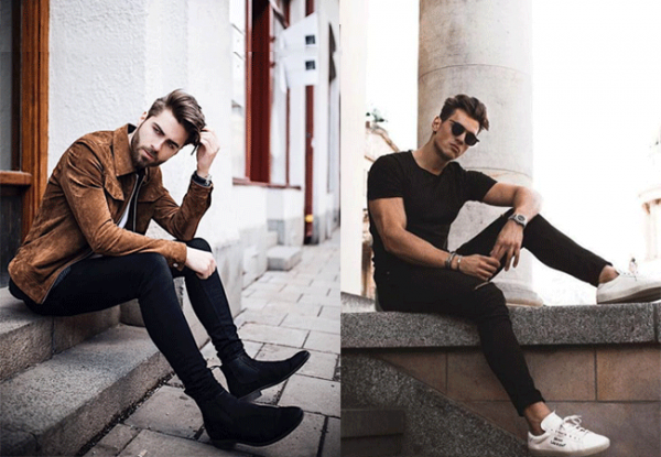  ژست عکاسی مردانه نشسته