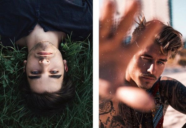  ژست عکاسی مردانه نشسته