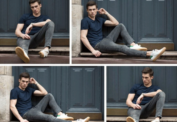  ژست عکاسی مردانه نشسته