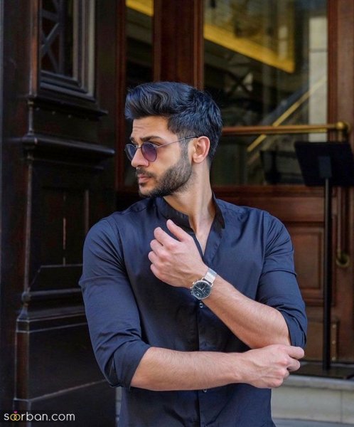  ژست عکاسی مردانه اسپرت