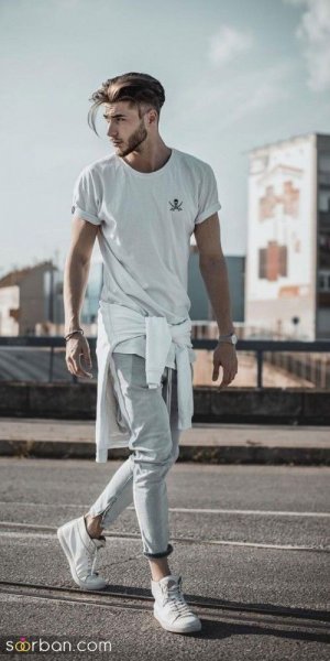  ژست عکاسی مردانه اسپرت