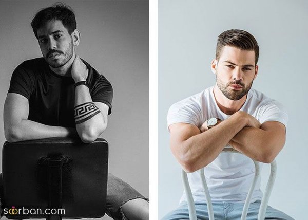  ژست عکاسی مردانه اسپرت