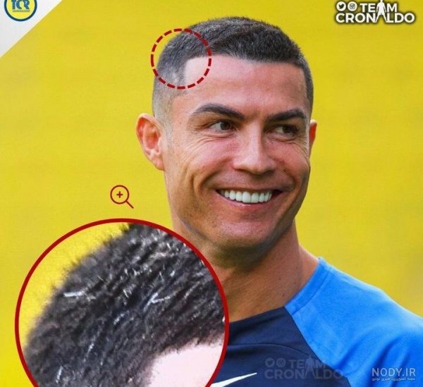  مدل موی رونالدو در یوونتوس