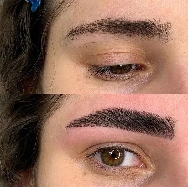  40 عکس مدل ابرو کوتاه جدید