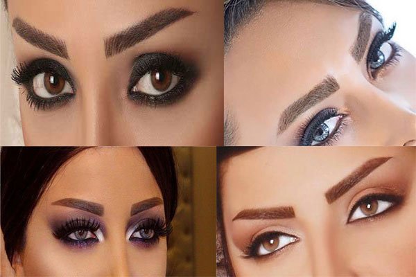  45 عکس مدل ابرو شیطونی