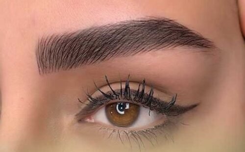  40 عکس مدل ابرو میکرو