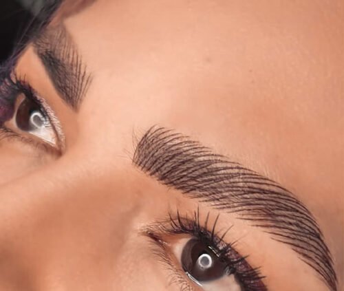  40 عکس مدل ابرو میکرو