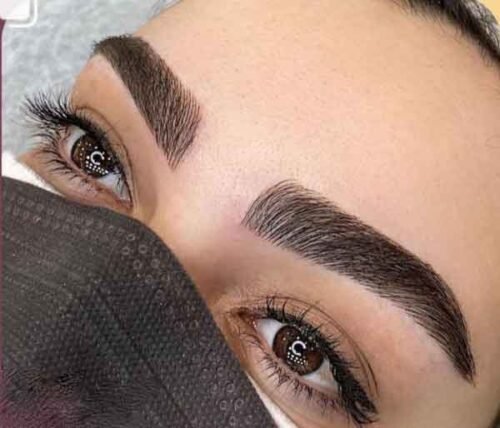  40 عکس مدل ابرو میکرو