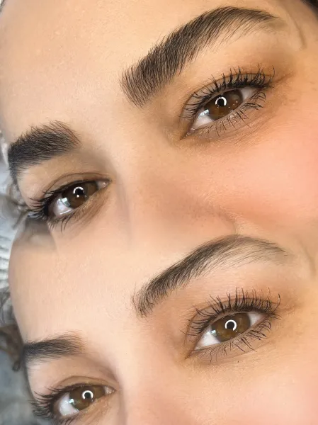  عکس میکرو ابرو قبل و بعد دخترانه