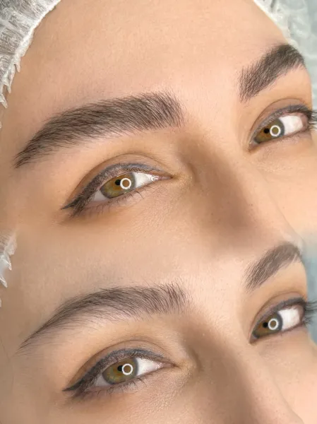  49 عکس میکرو ابرو بعد از یک هفته