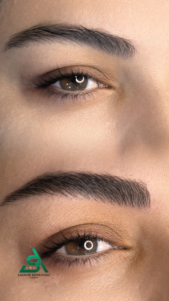  عکس میکرو ابرو بعد از یکسال