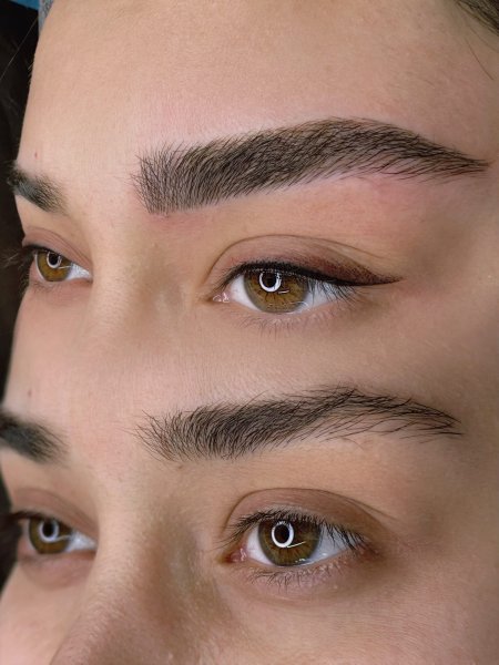  عکس میکرو ابرو بعد از یکسال