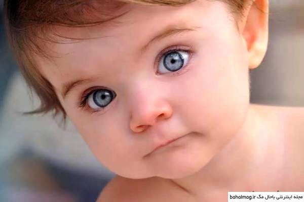  عکس پسر بچه خوشگل چشم رنگی