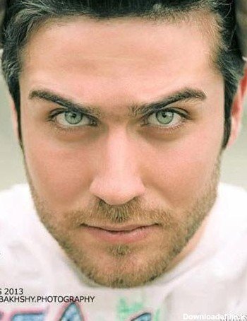  عکس بچه خوشگل چشم رنگی پسر بزرگ