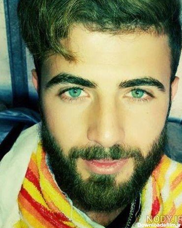  عکس بچه خوشگل چشم رنگی پسر بزرگ
