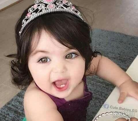 عکس نی نی چشم عسلی دختر