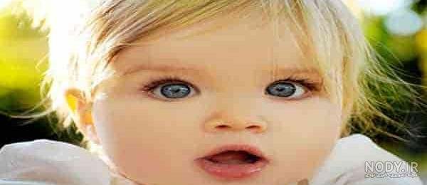  عکس نی نی چشم عسلی دختر