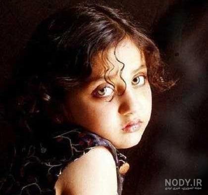  عکس نی نی چشم عسلی دختر
