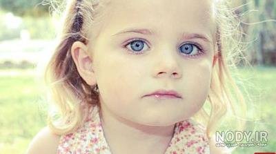  عکس نی نی چشم عسلی دختر