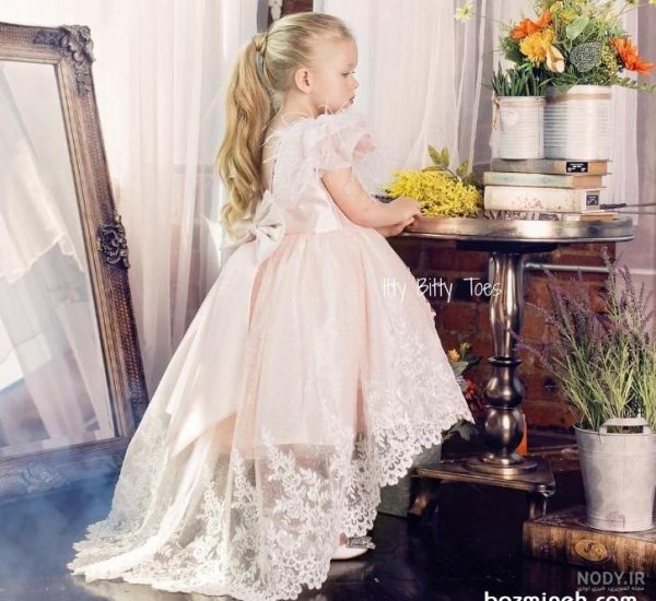  45 عکس نی نی دختر با لباس عروس