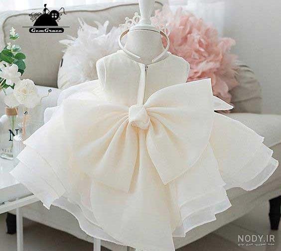  45 عکس نی نی دختر با لباس عروس