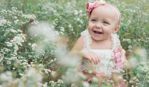  45 عکس نی نی دختر با لباس عروس