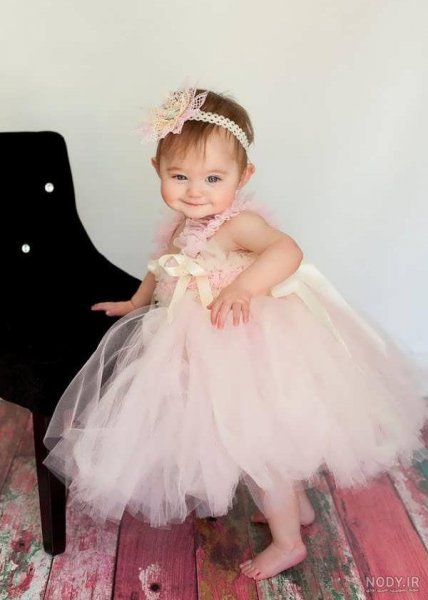  45 عکس نی نی دختر با لباس عروس