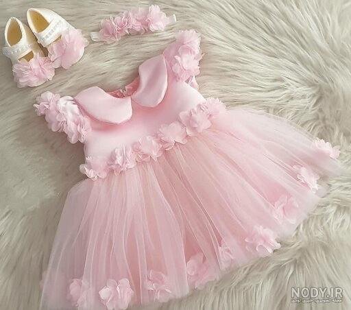  45 عکس نی نی دختر با لباس عروس