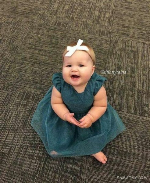  80 عکس نی نی های تپل دختر