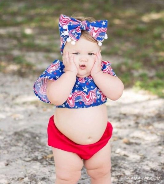  80 عکس نی نی های تپل دختر