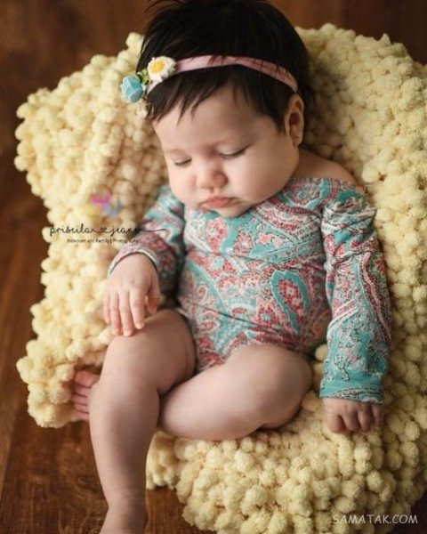  80 عکس نی نی های تپل دختر