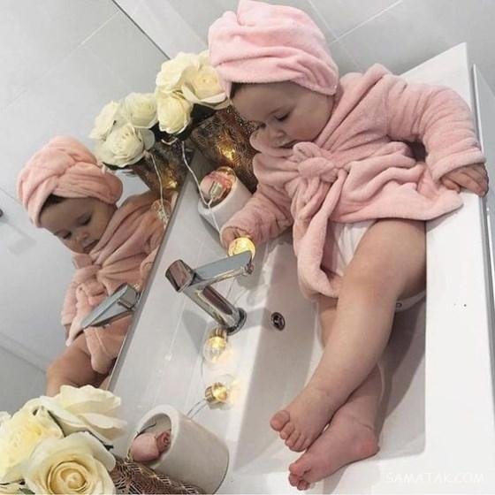  80 عکس نی نی های تپل دختر