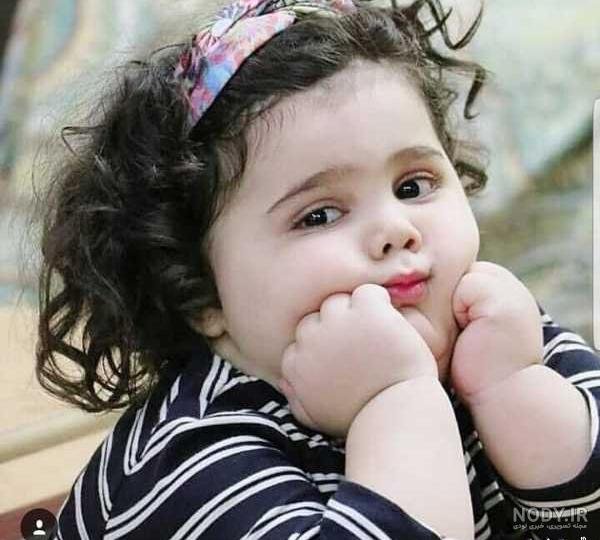  عکس دختر بچه تپل بامزه