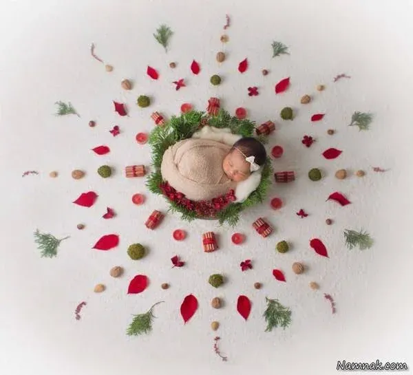  68 عکس نی نی دختر تازه متولد شده