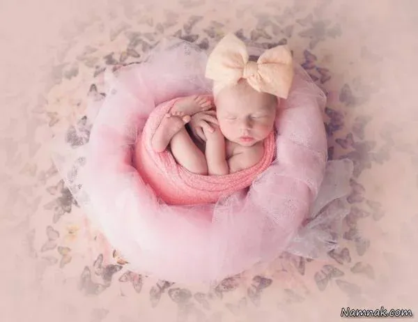  68 عکس نی نی دختر تازه متولد شده