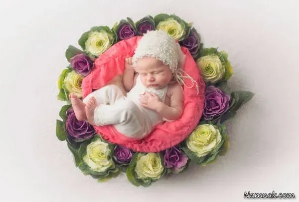  68 عکس نی نی دختر تازه متولد شده