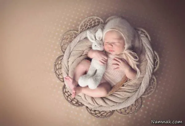  68 عکس نی نی دختر تازه متولد شده