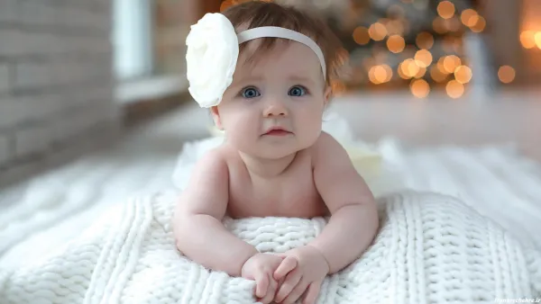  78 عکس بچه خوشگل چشم رنگی دختر