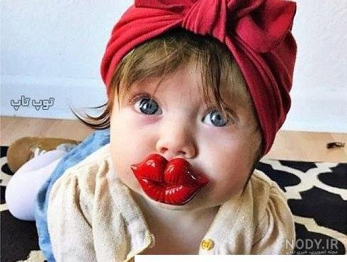  عکس بچه خوشگل چشم رنگی دختر برای پروفایل