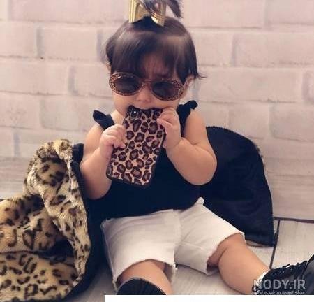  عکس بچه خوشگل چشم رنگی دختر برای پروفایل