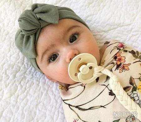  عکس بچه خوشگل چشم رنگی دختر برای پروفایل