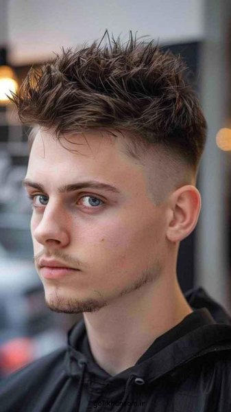 54 عکس مدل مو اسپایکی کوتاه