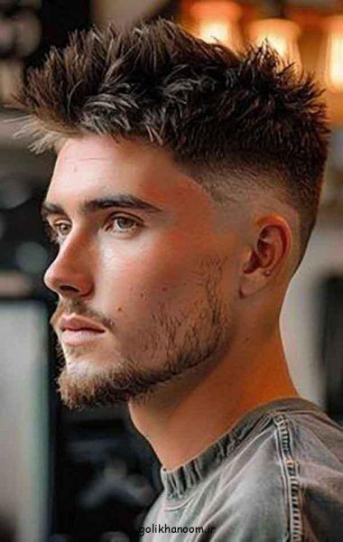  48 عکس مدل مو اسپایکی پسرانه